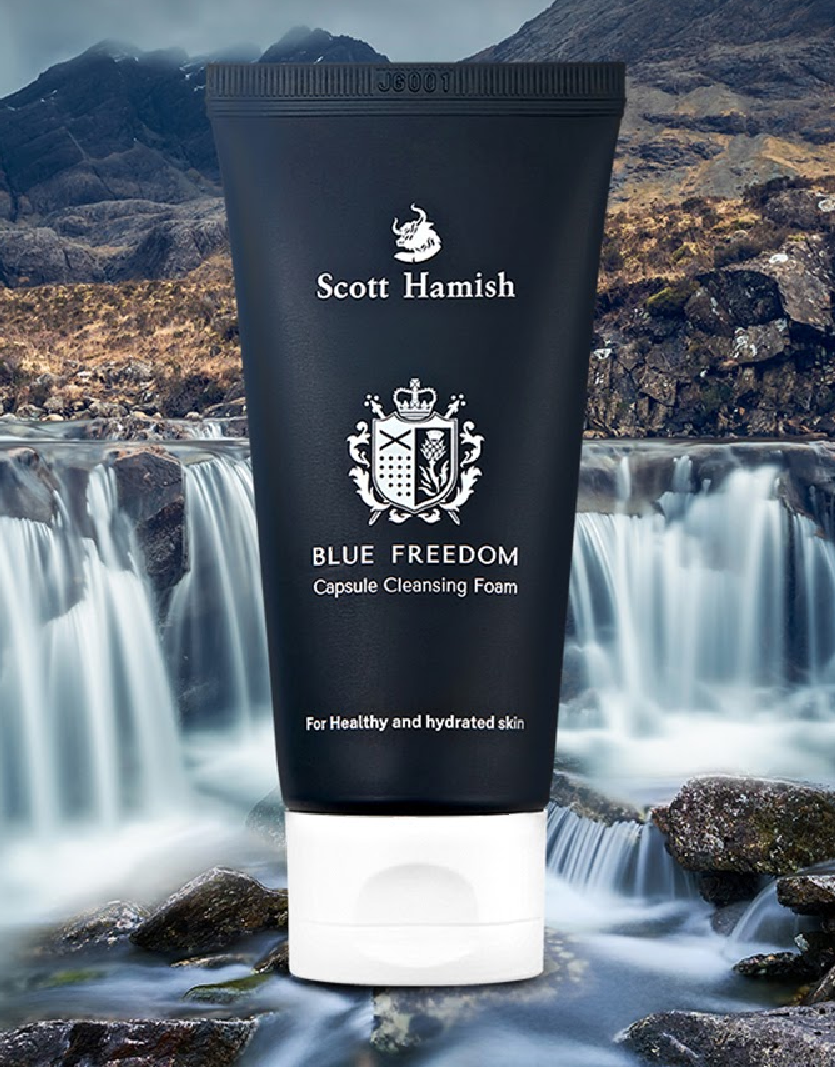 [Scott Hamish] Blue Freedom Capsule Cleansing Foam