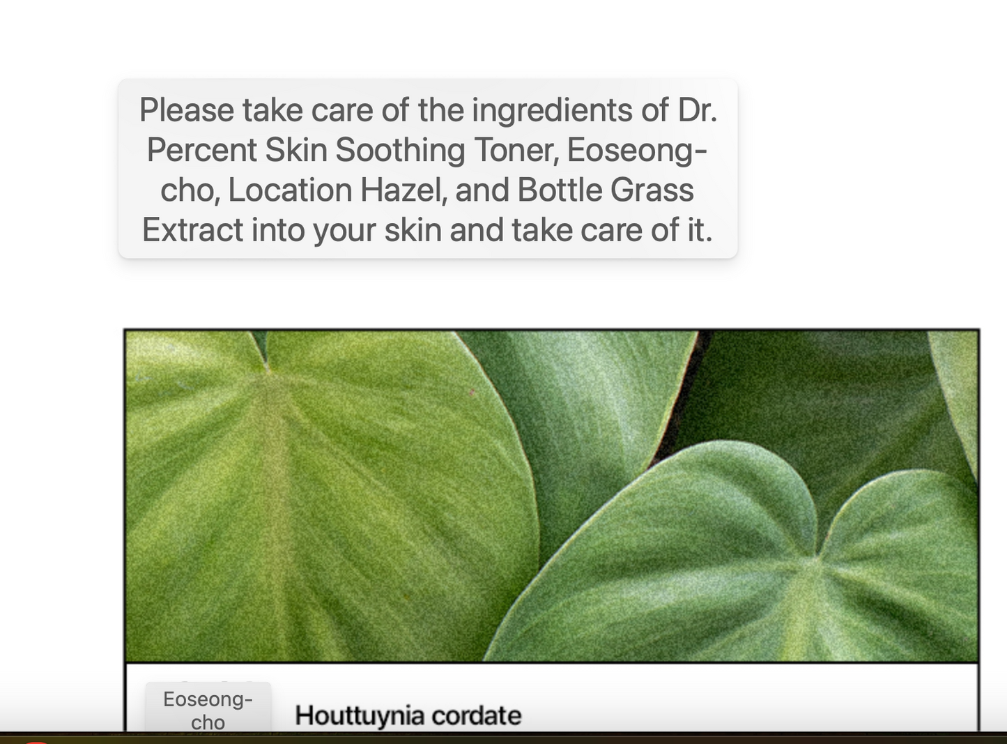 [Dr.Percent] 10% Skin soothing Toner, Cold toner, Korean skincare